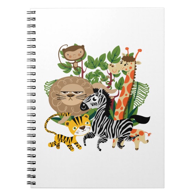 Carnet Safari animal (Devant)