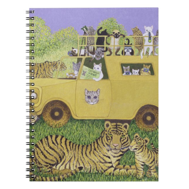 Carnet Safari de chat (Devant)