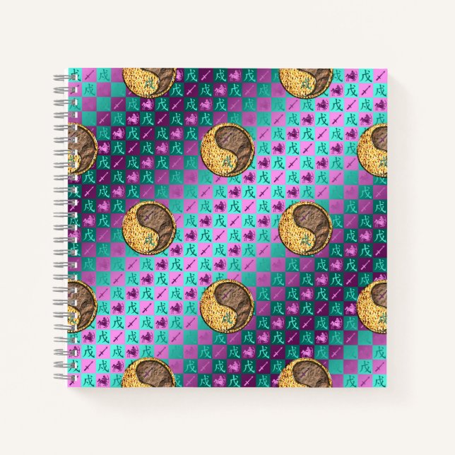 Carnet Sagittaire & Chien de Terre (Devant)
