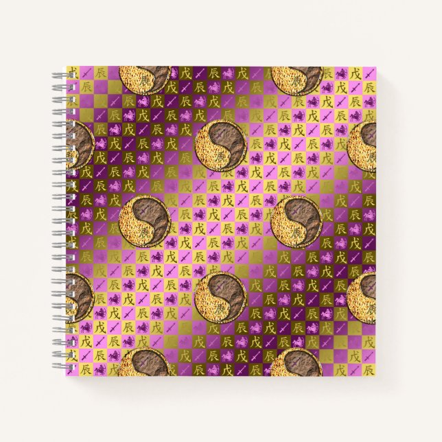 Carnet Sagittaire & Dragon de Terre (Devant)