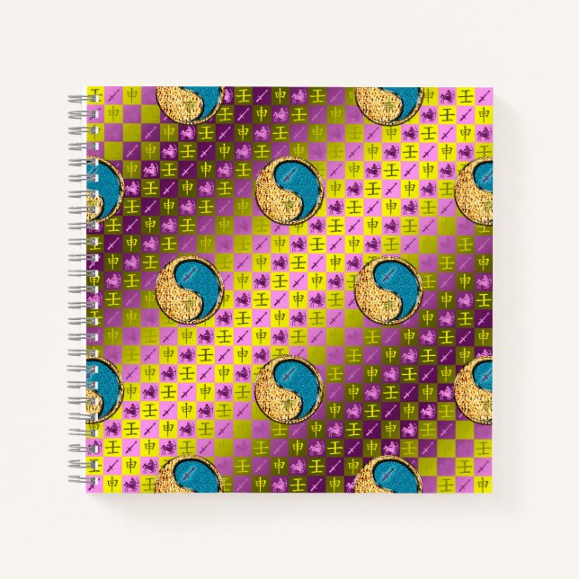 Carnet Sagittaire & Singe d'Eau (Devant)