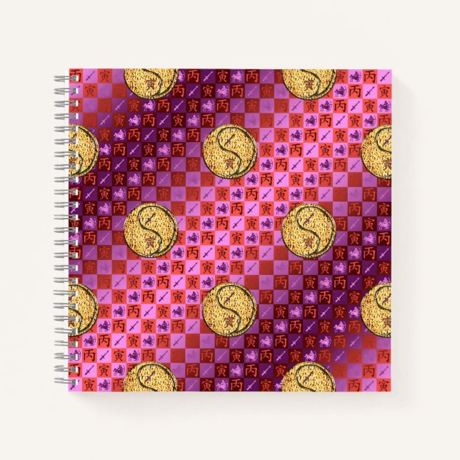 Carnet Sagittaire & Tigre de Feu (Devant)