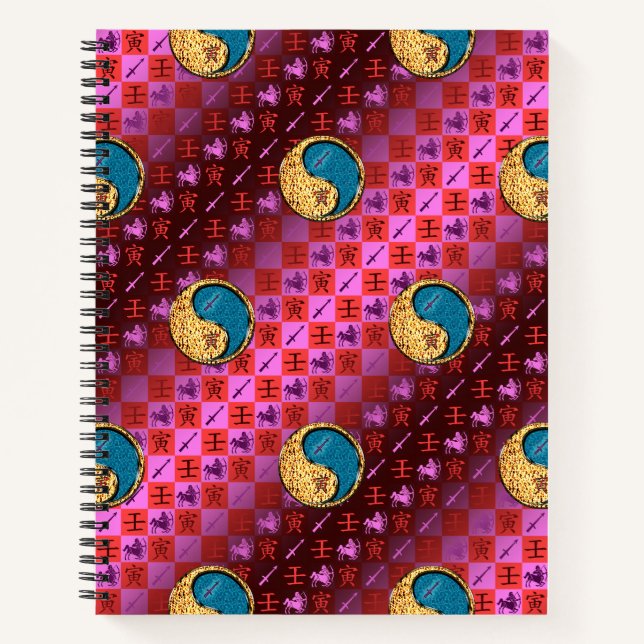 Carnet Sagittaire & Tigre d'eau (Devant)