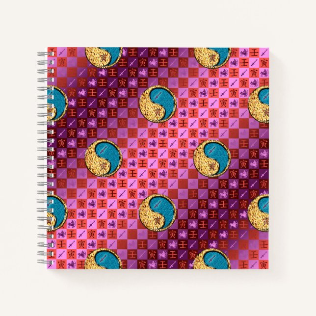 Carnet Sagittaire & Tigre d'eau (Devant)