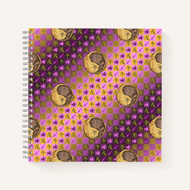 Carnet Sagittarius & Earth Horse (Devant)