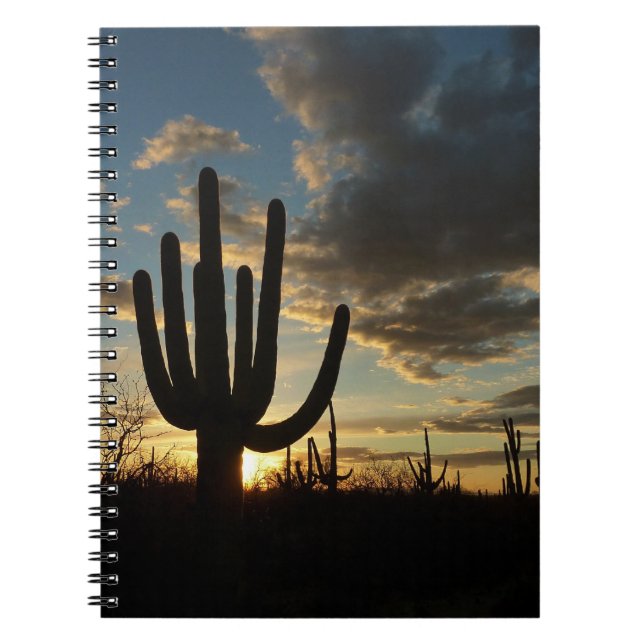 Carnet Saguaro Sunset II Arizona (Devant)