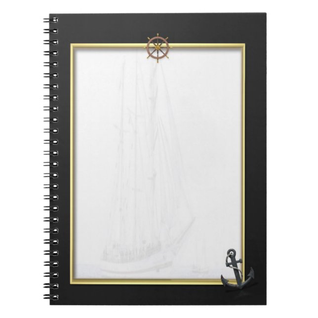 Carnet Sail Ship Notebook (Devant)