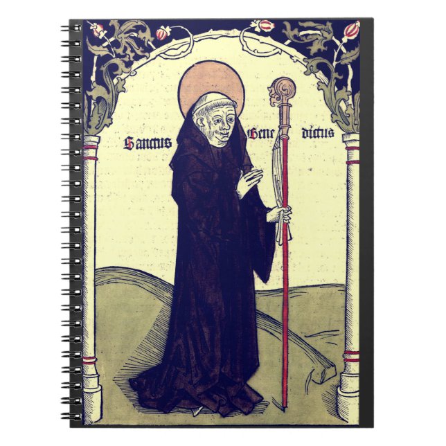 Carnet Saint Benoît de Nursie Père du monachisme (Devant)