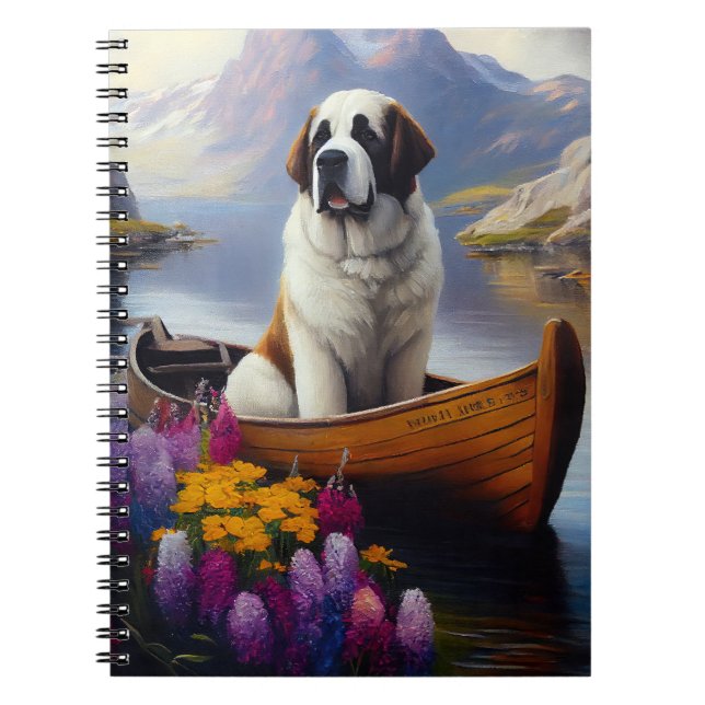 Carnet Saint Bernard sur une pagaie : Une aventure panora (Devant)