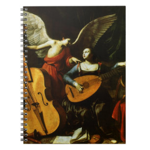 Carnet Saint Cecilia et l'ange par Carlo Saraceni