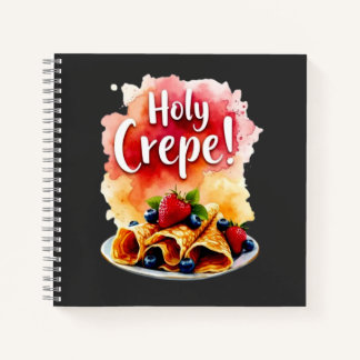 Carnet Saint Crepe ! - Drôle Berry Design d'impression po