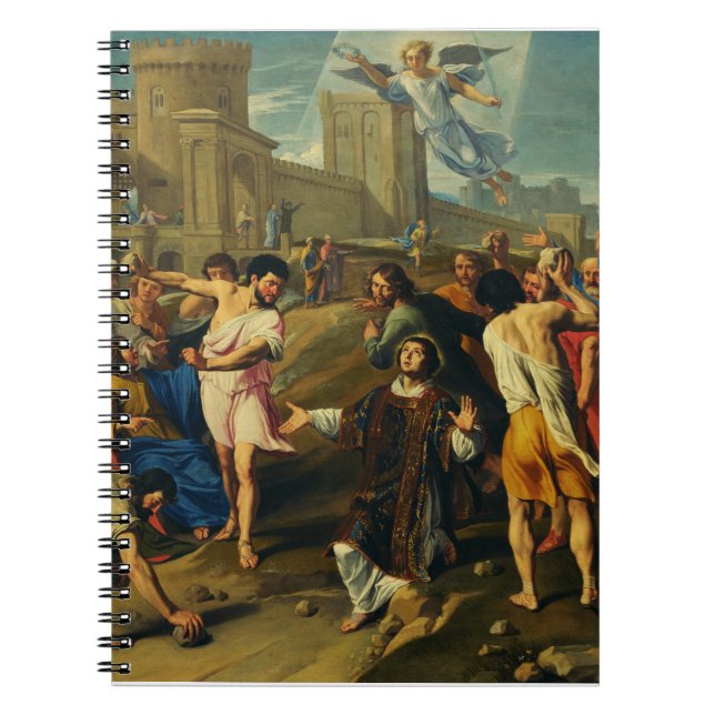 Carnet Saint Étienne le Protomartyr Iconographie d'art fi (Devant)