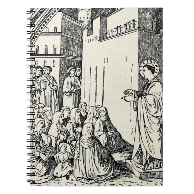 Carnet Saint Étienne le Protomartyr Iconographie d'art fi (Devant)