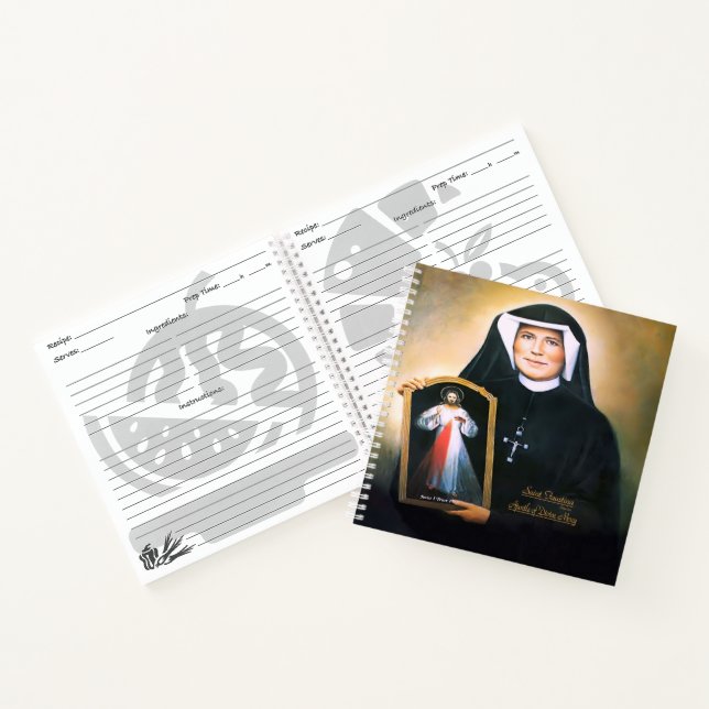 Carnet Saint Faustina, Miséricorde divine (Intérieur)