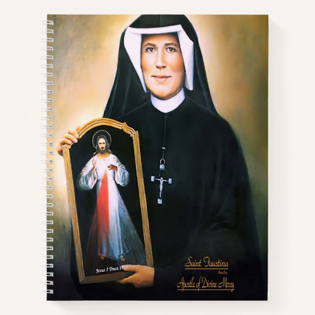 Carnet Saint Faustina, Miséricorde divine (Devant)