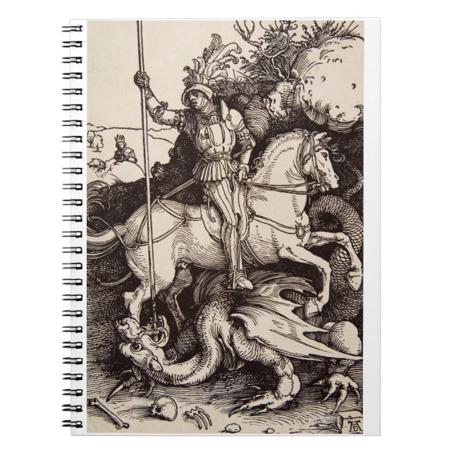 Carnet Saint George et le Dragon par Durer (Devant)