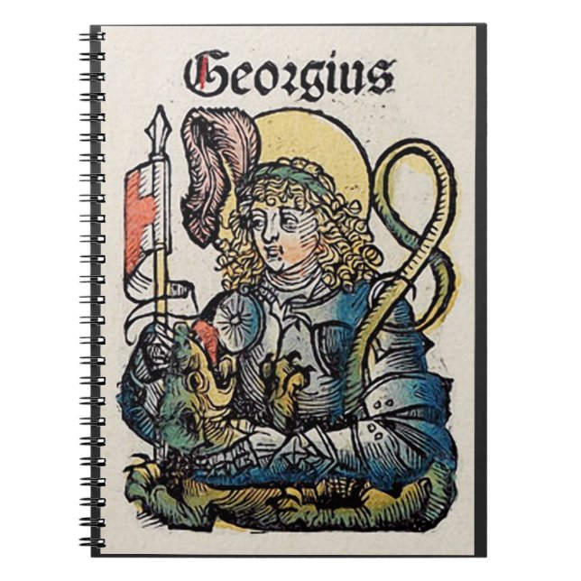 Carnet Saint Georges de la Chronique de Nuremberg (Devant)