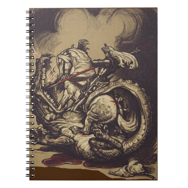 Carnet Saint Georges et le Dragon Grand Martyr (Devant)