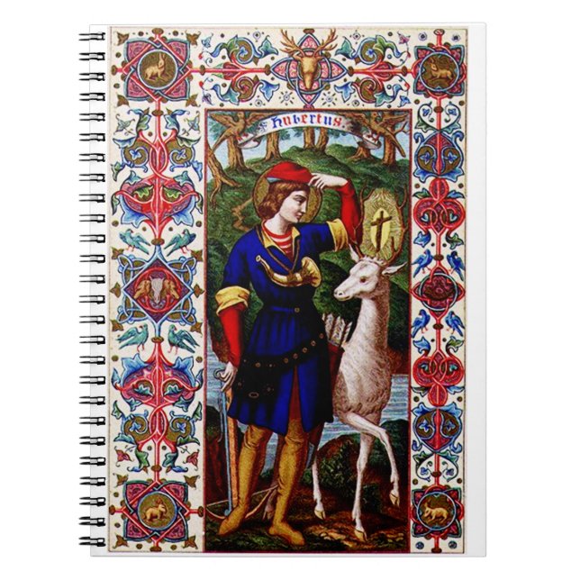 Carnet Saint Hubert de Liège avec le cerf  (Devant)