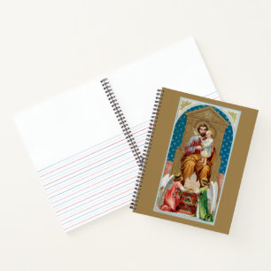 Carnet Saint Joseph, Toddler CC, Anges avec modèle du Vat
