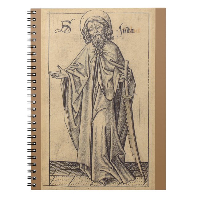 Carnet Saint Jude Thaddée l'apôtre et frère de Jésus (Devant)