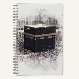 Carnet Saint Kaaba, Masjid Al Haram, aquarelle