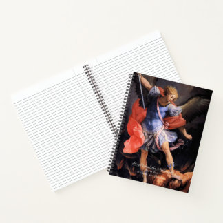 Carnet Saint Michel l'Archange avec prière