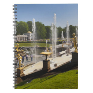 Carnet Saint-Pétersbourg, fontaines de la Grande Cascade