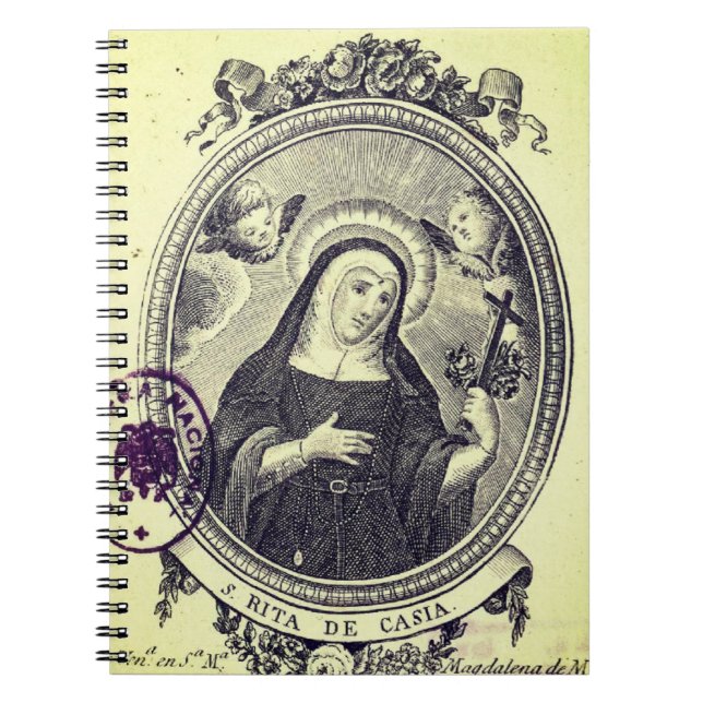 Carnet Saint Rita of Cascia (Devant)