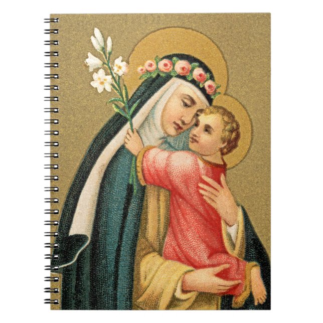 Carnet Saint Rose de Lima et le Christ Enfant (M 023) (Devant)