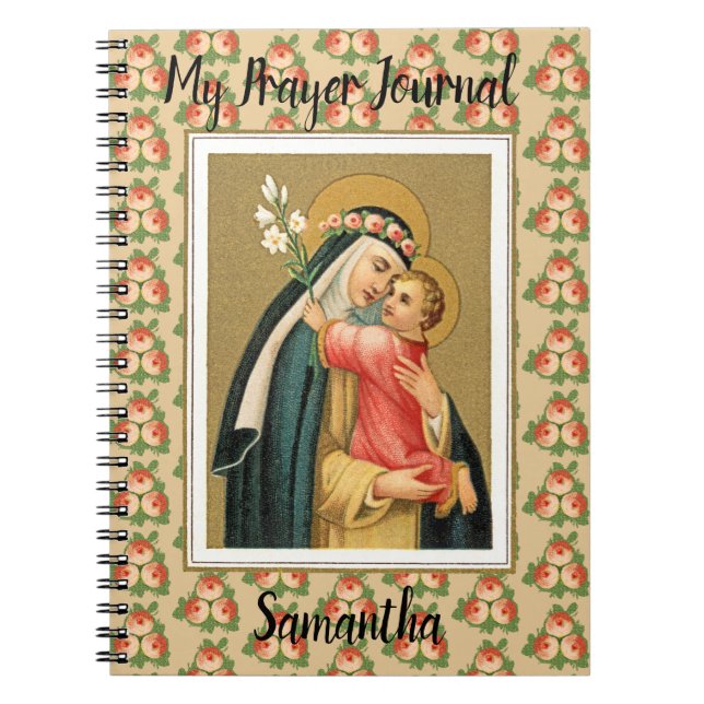 Carnet Saint Rose de Lima et le Christ Enfant (M 023) (Devant)
