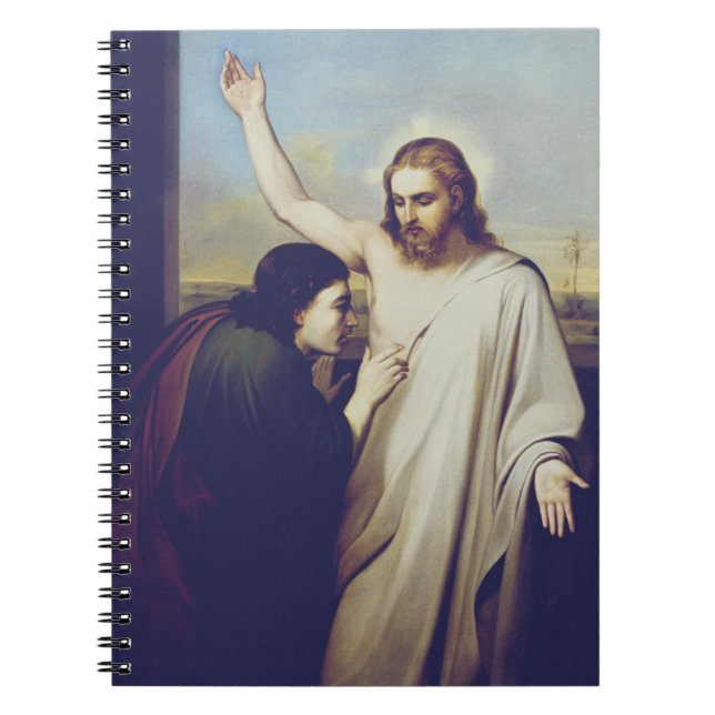 Carnet Saint Thomas doutant par Silvestro Lega (Devant)