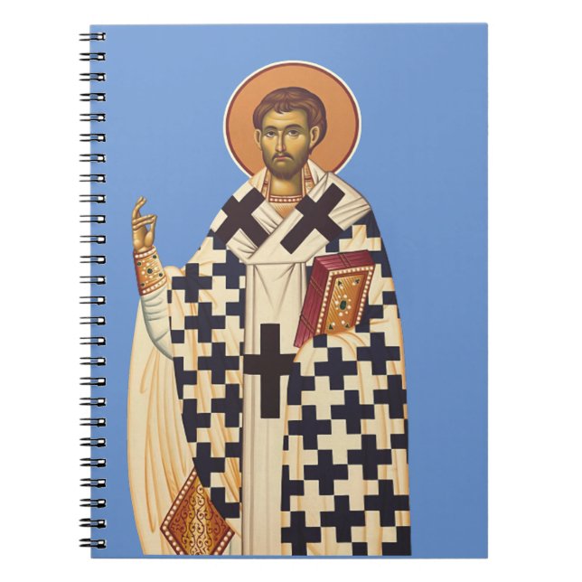 Carnet Saint Timothée d'Éphèse Art traditionnel orthodoxe (Devant)