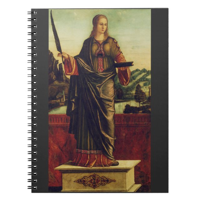 Carnet Sainte Anastasia de Rome Art de luxe (Devant)