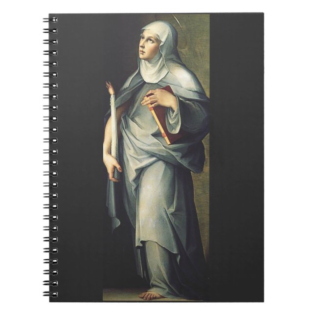 Carnet Sainte Brigitte de Suède Mystique médiévale (Devant)