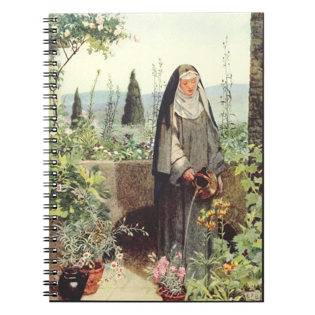 Carnet Sainte Claire d'Assise : Patronne de la télévision (Devant)