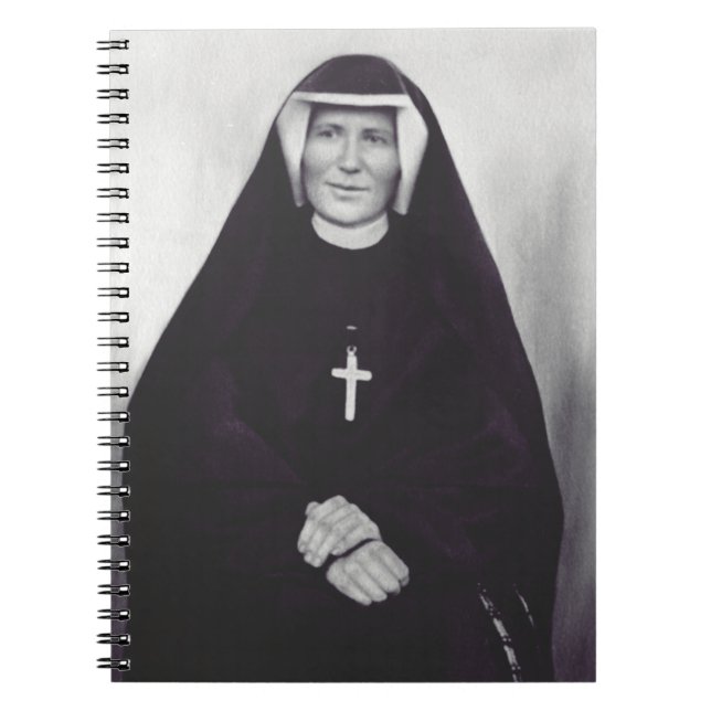 Carnet Sainte Faustine Kowalska Apôtre de la Divine Misér (Devant)
