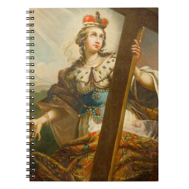 Carnet Sainte Hélène avec la Vraie Croix Art sacré (Devant)