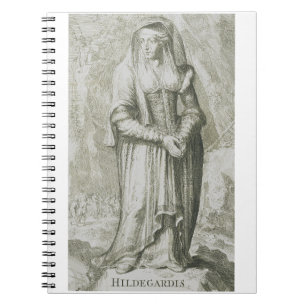 Carnet Sainte Hildegarde de Bingen Art Mystique Médiéval