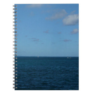 Carnet Sainte-Lucie Horizon Océan Bleu