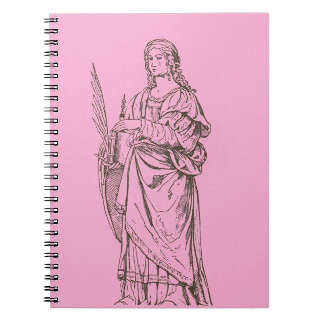 Carnet Sainte Lucie par Bernardino Luini  (Devant)