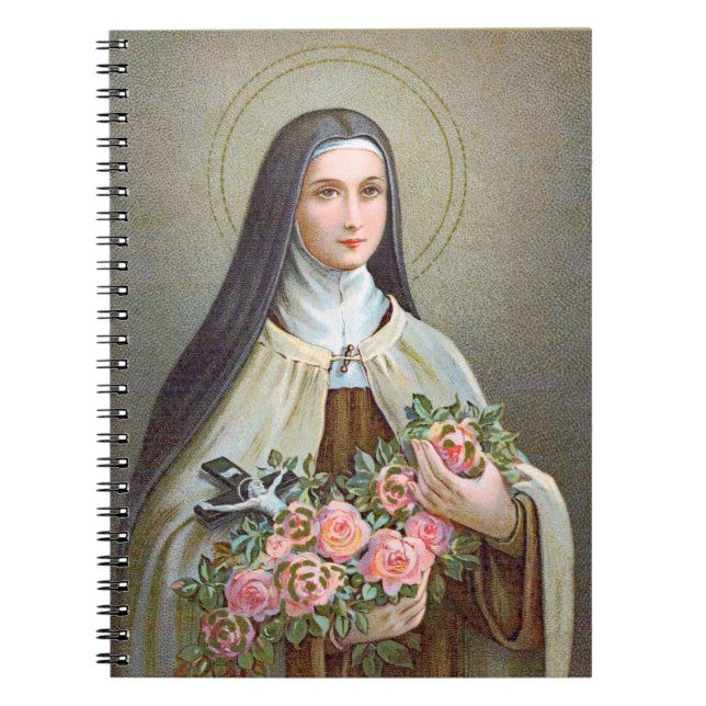 Carnet Sainte Thérèse de Lisieux la Petite Fleur (BJE 01) (Devant)