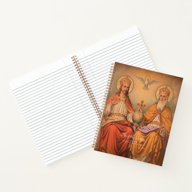 Carnet Sainte Trinité avec prière (Intérieur)