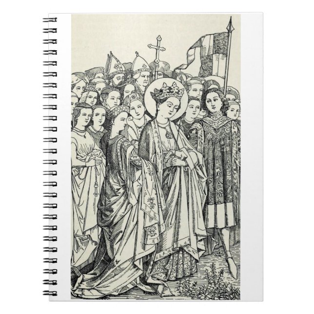 Carnet Sainte Ursule vierge et martyre (Devant)