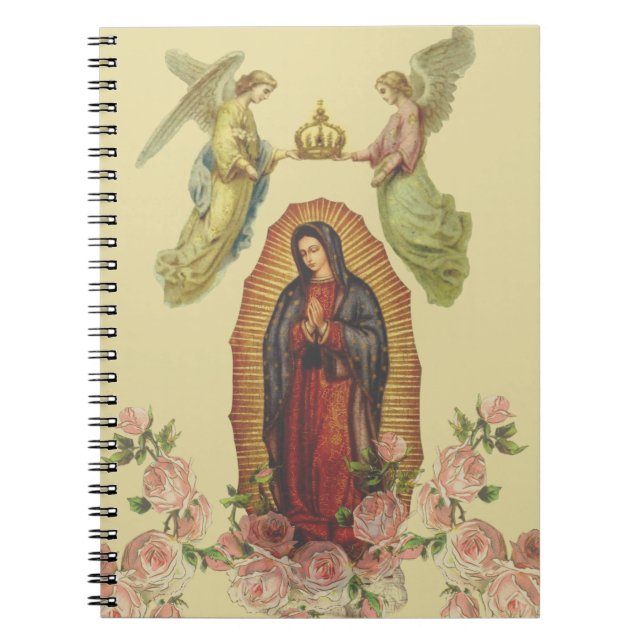 Carnet Sainte Vierge Marie Guadalupe Religieuse (Devant)