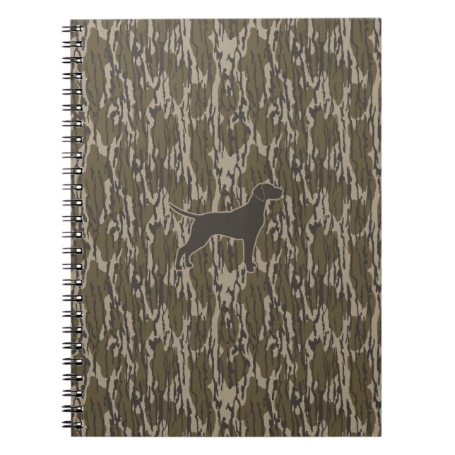 Carnet Saison Chasse aux chiens Camo Chasseur Bottomland (Devant)