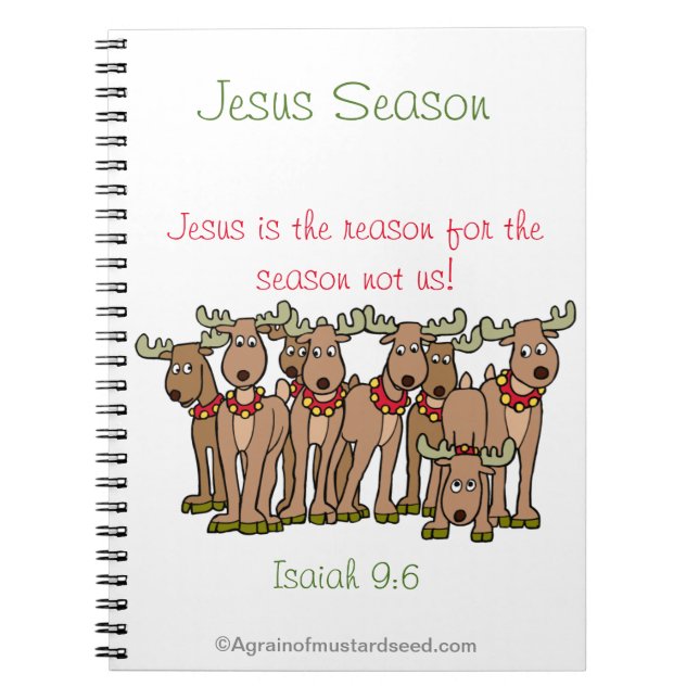 Carnet Saison Jésus (Devant)