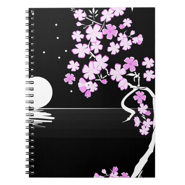 Carnet Sakura de la Nuit (Devant)