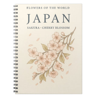 Carnet Sakura – Fleur de Cerisier du Japon