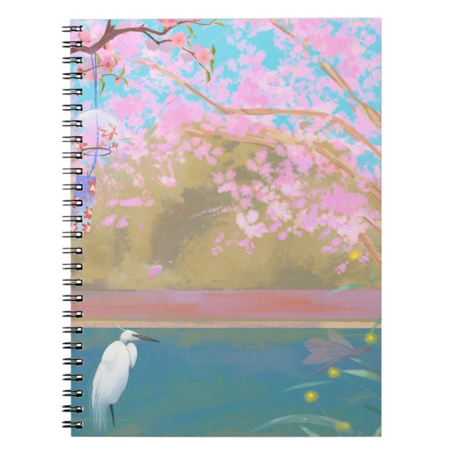 Carnet "Sakura Pond" (Devant)